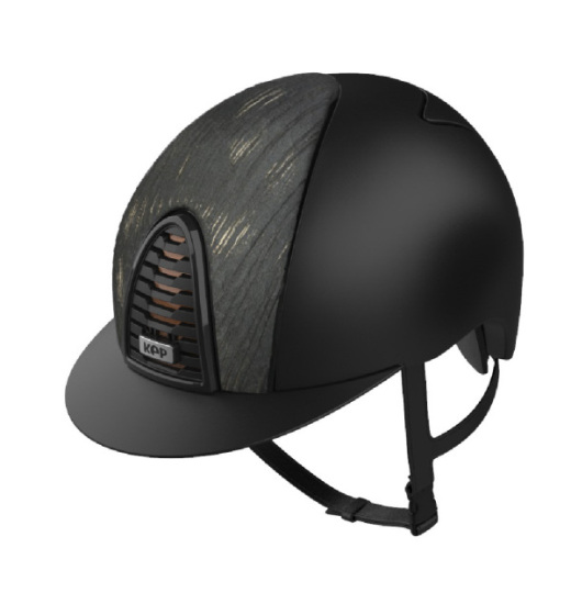 KEP ITALIA CROMO 2.0 TEXTILE EQUESTRIAN HELMET BRONZE VESNA BLACK