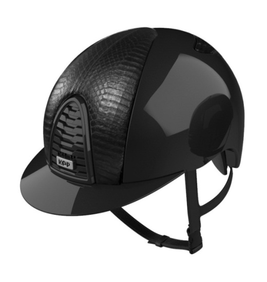 KEP ITALIA CROMO 2.0 SNAKE EQUESTRIAN HELMET MATT BLACK