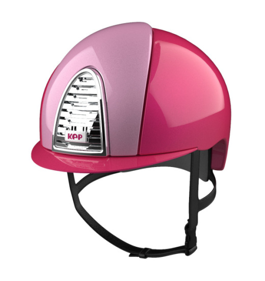 KEP ITALIA CROMO 2.0 XC CROSS EQUESTRIAN HELMET METAL CERISE