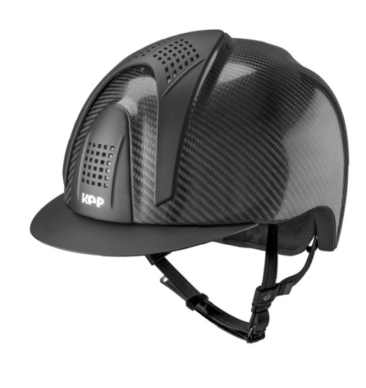 KEP ITALIA E-LIGHT SHINE EQUESTRIAN HELMET 3 MATT INSERTS BLACK