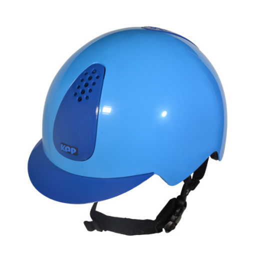 KEP ITALIA KEPPY KIDS' EQUESTRIAN HELMET LIGHT BLUE / BLUE