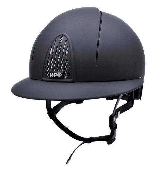 KEP ITALIA SMART POLO VISOR EQUESTRIAN HELMET NAVY