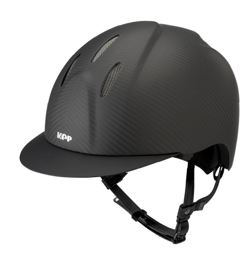 KEP ITALIA E-LIGHT MATT EQUESTRIAN HELMET BLACK