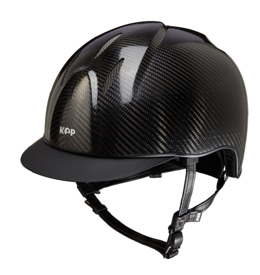 KEP ITALIA E-LIGHT SHINE EQUESTRIAN HELMET BLACK