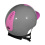 KEP Italia KEP ITALIA KEPPY KIDS' EQUESTRIAN HELMET GREY / PINK