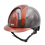 KEP Italia KEP ITALIA E-LIGHT SHINE KASK JEŹDZIECKI METAL COPPER VISOR CZARNY