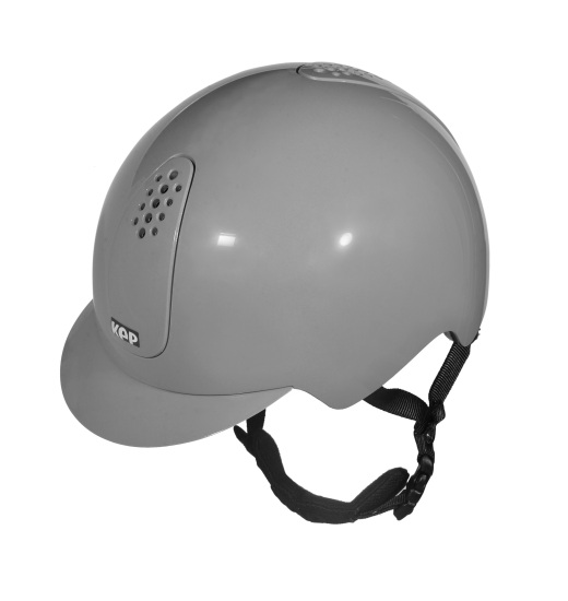 KEP ITALIA KEPPY KIDS' EQUESTRIAN HELMET GREY