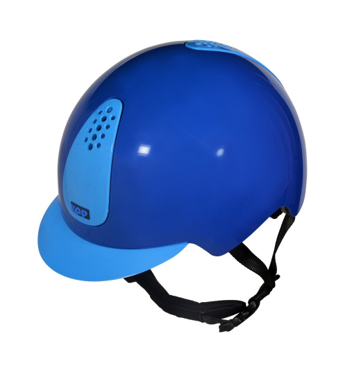 KEP ITALIA KEPPY KIDS' EQUESTRIAN HELMET BLUE / LIGHT BLUE