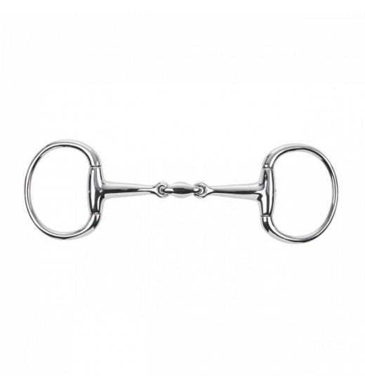 BUSSE EDELSTAHL EGGBUTT SNAFFLE BIT FRENCH-LINK 14 MM