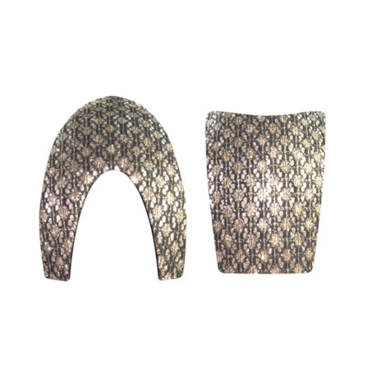 KEP ITALIA HELMET FRONT AND BACK INSERTS CIRCUS GOLD