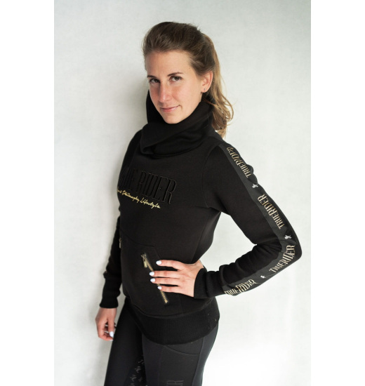 TRUE RIDER KOMMA WOMEN'S HIGH COLLAR RIDING SWEATSHIRT