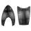 KEP Italia KEP ITALIA HELMET FRONT AND BACK INSERTS SNAKE POLISH BLACK