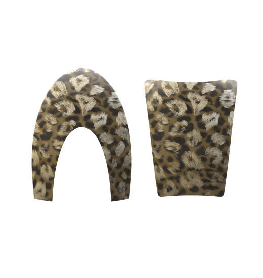 KEP ITALIA HELMET FRONT AND BACK INSERTS BABOON LAME GOLD