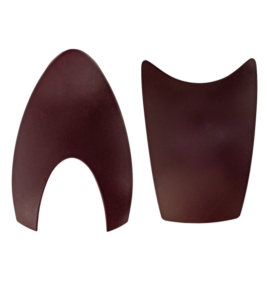 KEP ITALIA HELMET FRONT AND BACK INSERTS LEATHER BURGUNDY