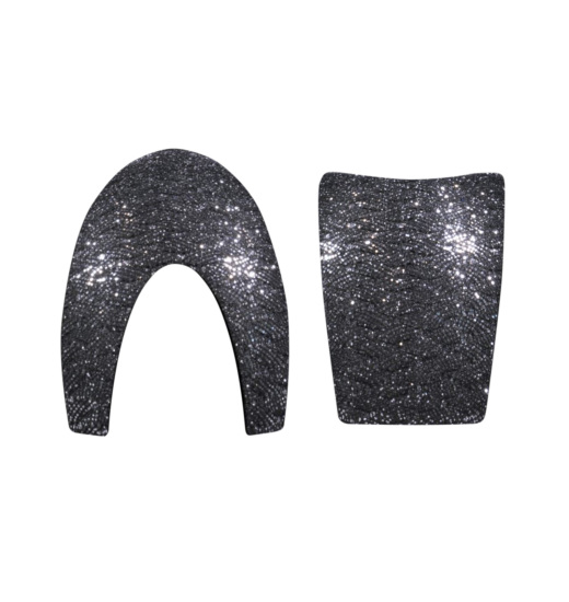 KEP ITALIA HELMET FRONT AND BACK INSERTS KLIMT BLACK