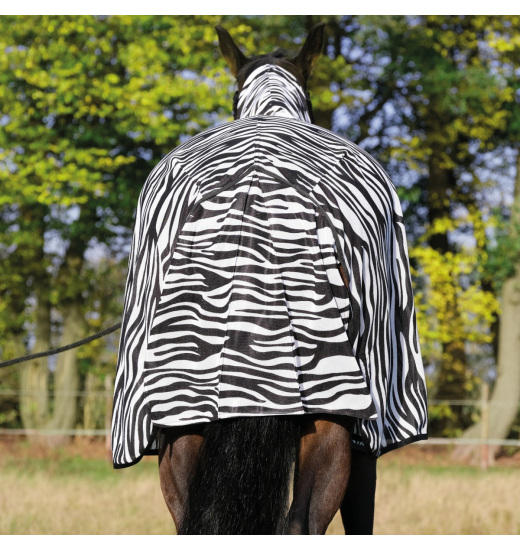 BUSSE COMFORT PRO ZEBRA TURNOUT FLY SHEET Equestrian Shop