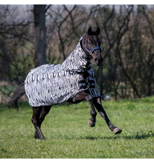 BUSSE COMFORT PRO ZEBRA TURNOUT FLY SHEET