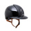 KEP Italia KEP ITALIA CROMO 2.0 POLISH EQUESTRIAN HELMET LEATHER FRONT BACK/POLISH POLO VISOR/BEIGE CHIN/MIRROR FRAME/SILVER LOGO BLACK