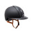 KEP Italia KEP ITALIA CROMO 2.0 TEXTILE EQUESTRIAN HELMET DIAMOND FRONT/POLISH POLO VISOR/BEIGE CHIN/MIRROR FRAME/SILVER LOGO BLACK