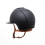 KEP ITALIA CROMO 2.0 TEXTILE KASK JEŹDZIECKI DIAMOND FRONT/POLISH POLO VISOR/BEIGE CHIN/MIRROR FRAME/SILVER LOGO CZARNY