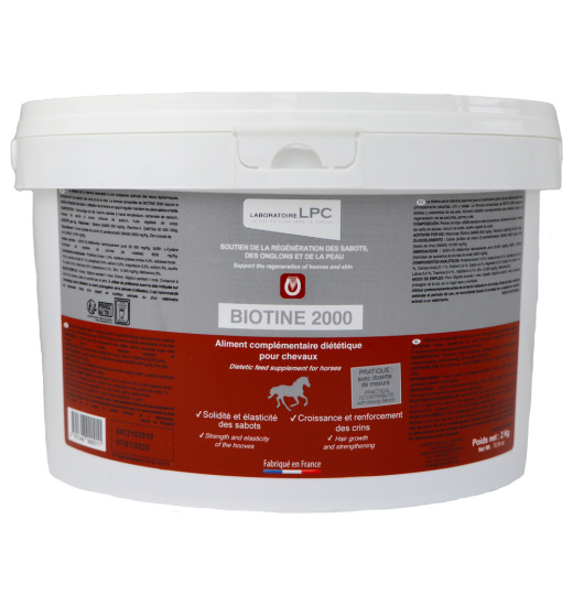 LPC EQUESTRIAN BIOTINE 2000 2KG