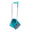 WALDHAUSEN MINI MANURE SCOOP FOR STABLE TURQUOISE