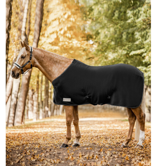 WALDHAUSEN ECONOMIC FLEECE RUG FOR HORSE BLACK