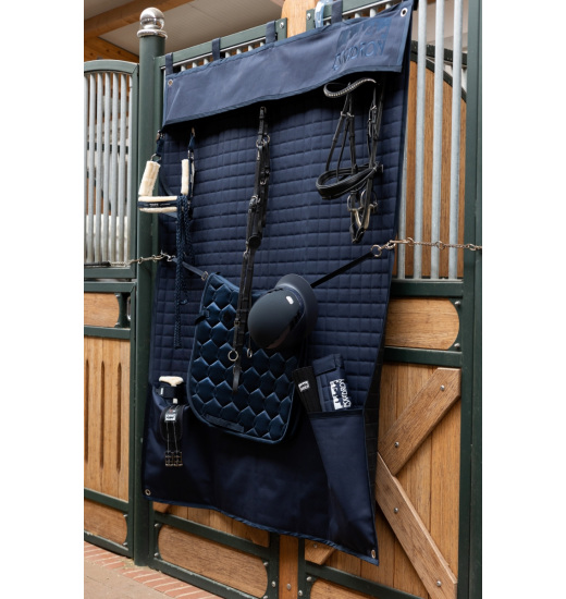 ESKADRON QUILT STABLE BOX CURTAIN LONG - EQUISHOP Equestrian Shop