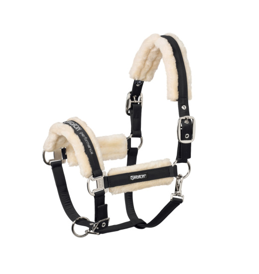 ESKADRON FAUX-FUR DOUBLE PIN HORSE HALTER