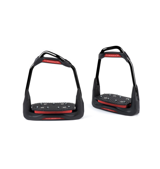 FREEJUMP AIR'S FULL BLACK RIDING STIRRUPS 10-30