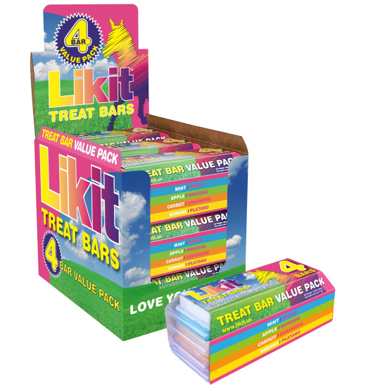 LIKIT TREAT BAR FOR HORSES SET 4 X 90