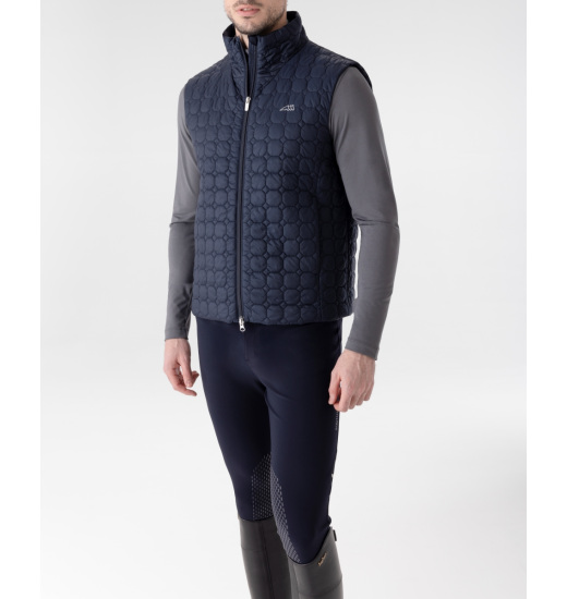 EQUILINE ERCEV MEN’S EQUESTRIAN OCTAGON QUILTED VEST