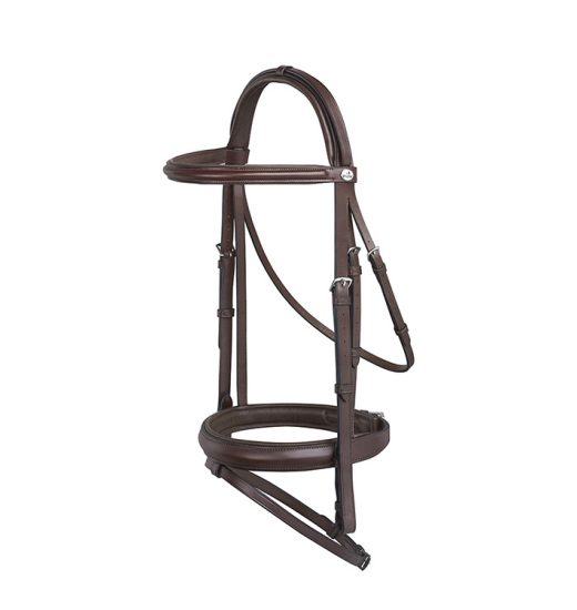 PRESTIGE ITALIA E38 LEATHER BRIDLE - 1 in category: Snaffle bridles for horse riding