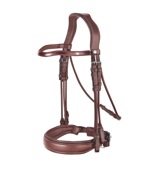 RENAISSANCE DRESSAGE BRIDLE E158 WITH REINS 4E136 AND 4E138