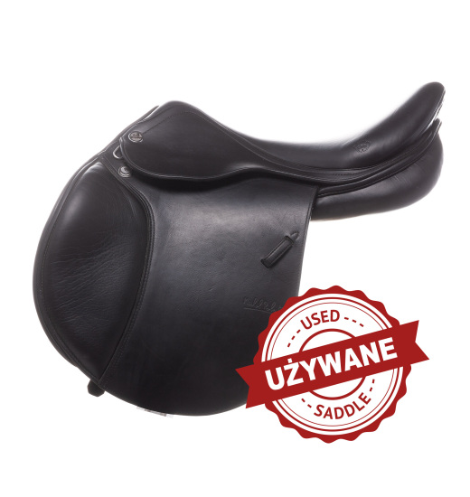 PRESTIGE ITALY MICHEL ROBERT CPS D 17/33 BLACK JUMPING SADDLE