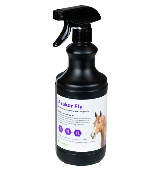 ASEKOR FLY INSECT REPELLENT FOR HORSES 750ML