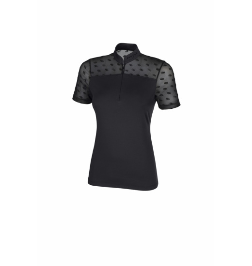 PIKEUR WOMEN'S EQUESTRIAN ZIP SHIRT WITH COLLAR SELECTION