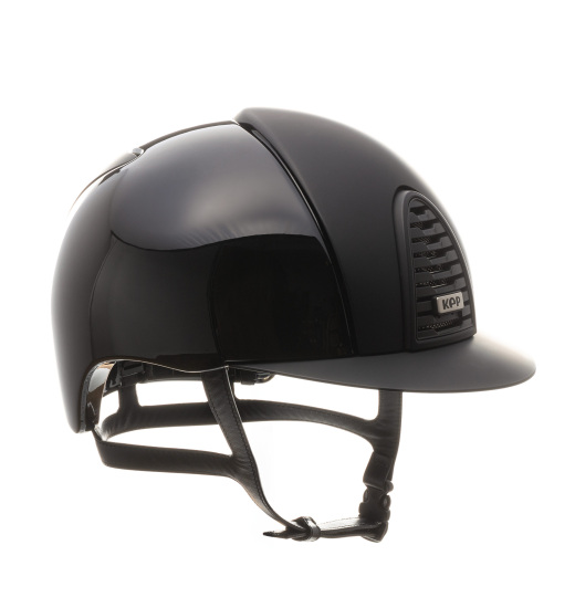 KEP ITALIA CROMO 2.0 POLISH KASK JEŹDZIECKI TEXTILE CZARNY