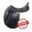 Prestige Italia PRESTIGE ITALY VENUS K NEW 17S/33 BLACK USED DRESSAGE SADDLE