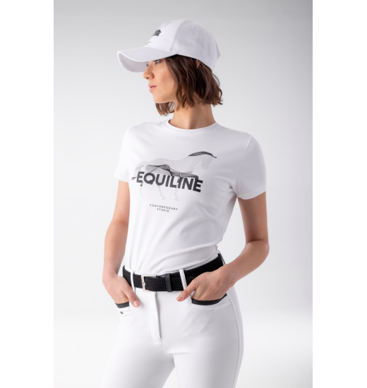 EQUILINE CUBBY WOMEN'S RIDING ROUND NECK T-SHIRT