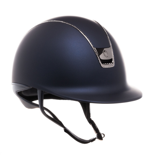 SAMSHIELD HELMET SHADOWMATT 2.0 / BLACK CHROM FULL SWAROWSKY / BLACK CHROM / GRANTOWY