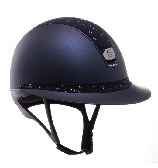 SAMSHIELD HELMET MISS SHIELD 2.0 SHADOWMATT / CRYST LEAF BLUE / MAT BLUE / 5 SWARO / BLK CHROM / NAVY