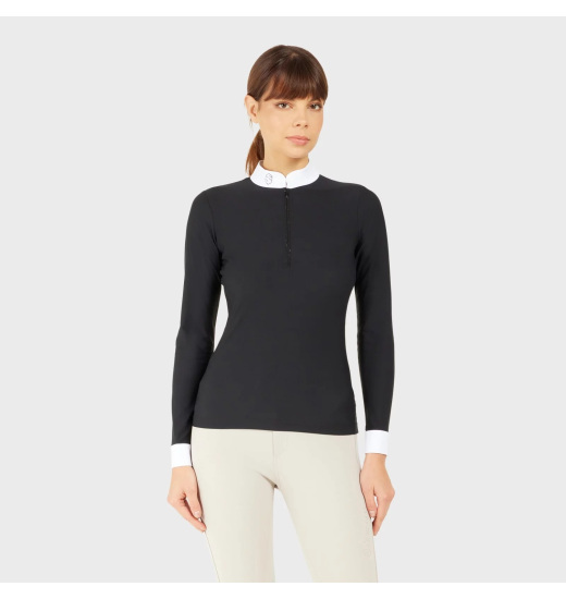 Samshield SAMSHIELD ALOISE JEŹDZIECKA KOSZULA KONKURSOWA Z DŁUGIM RĘKAWEM DAMSKA