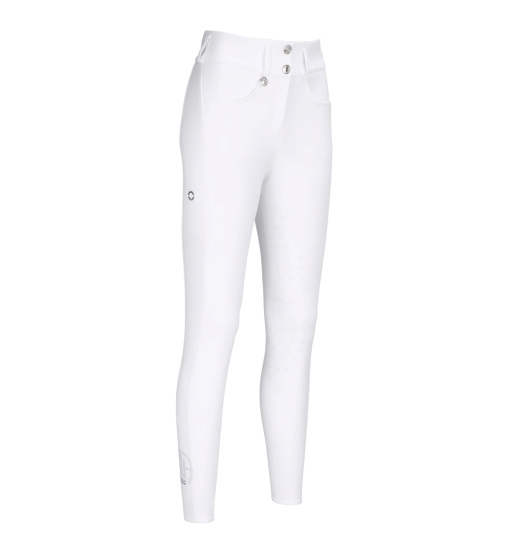 PIKEUR AMIA SD WOMEN'S MID-WAIST BREECHES ATHLEISURE WHITE