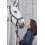 Eskadron ESKADRON DOUBLE PIN GLOSSY CRYSTAL HORSE HEADCOLLAR PLATINUM