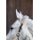 Eskadron ESKADRON DOUBLE PIN C0MPLETE FAUX FUR HORSE HEADCOLLAR PLATINUM