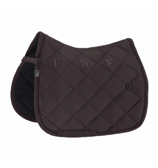 ESKADRON PRO SOFT EQUESTRIAN SADDLE PAD PLATINUM