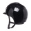 KEP Italia KEP ITALIA CROMO 2.0 POLISH HELMET MILANO LEATHER FRONT/POLISH VISORS/MIRROR CROMO BUTTON/SLV SHINE LOGO BLACK