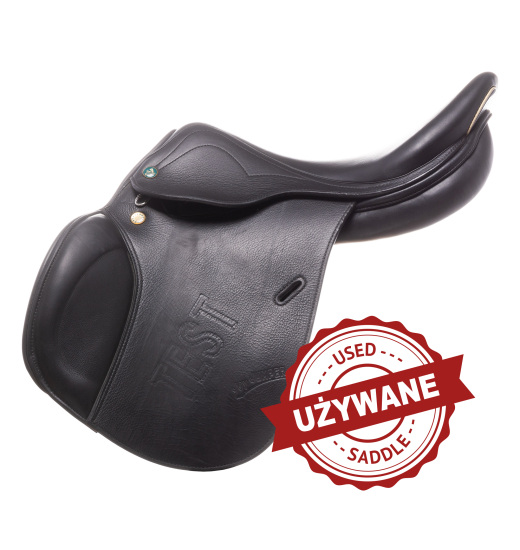 PRESTIGE ITALY JOY JUMPER 16/33 BLACK JUMPING USED SADDLE