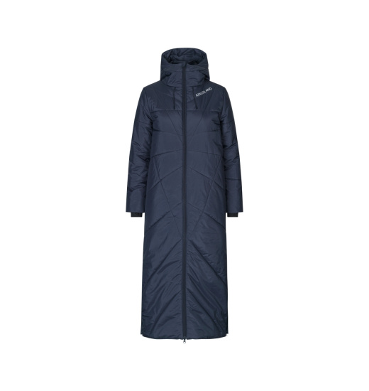 KINGSLAND VALDY LADIES' LONG INSULATED COAT WITH ZIPPERS